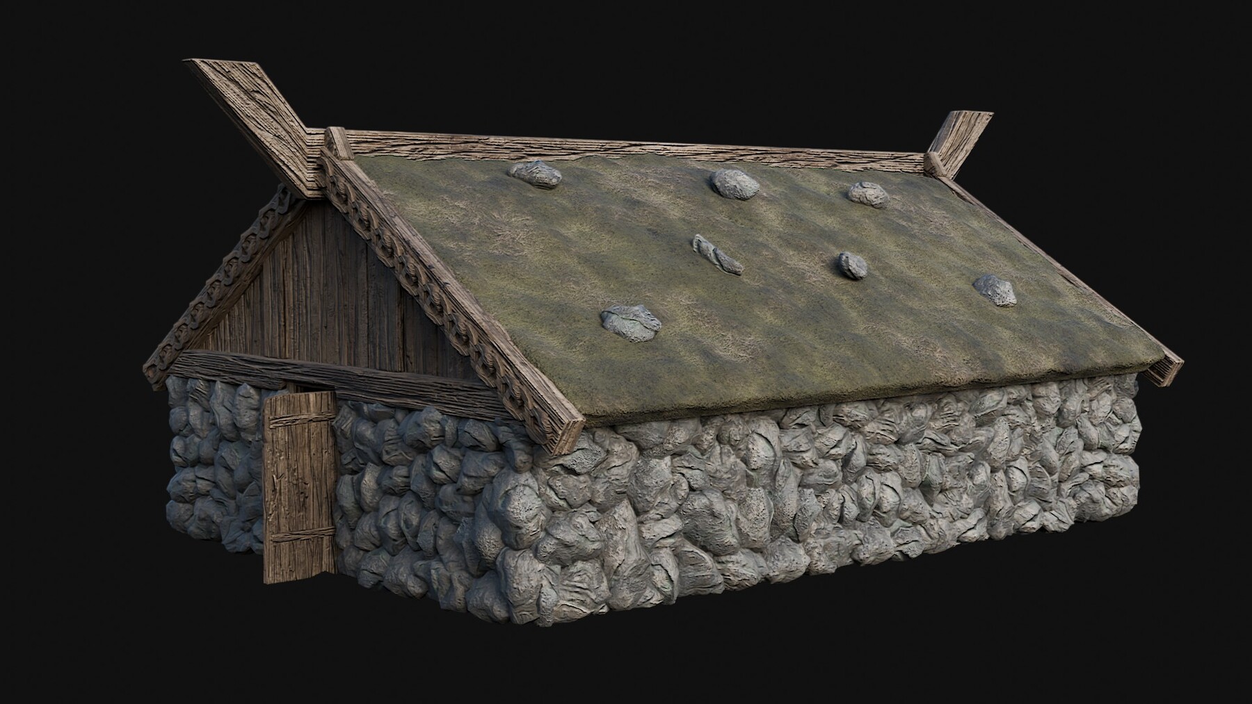 ArtStation - VIKING NORSE TURF HOUSES HUTS COTTAGES MEDIEVAL COLLECTION ...