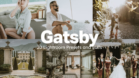 20 Gatsby LUTs & Lightroom Presets