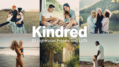 20 Kindred LUTs & Lightroom Presets