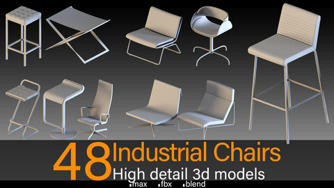 48- Industrial Chairs