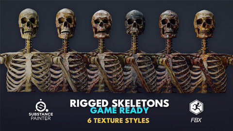 Rigged Skeleton + Smart Materials