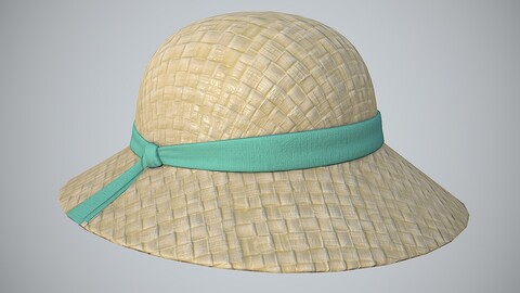 Straw sun hat