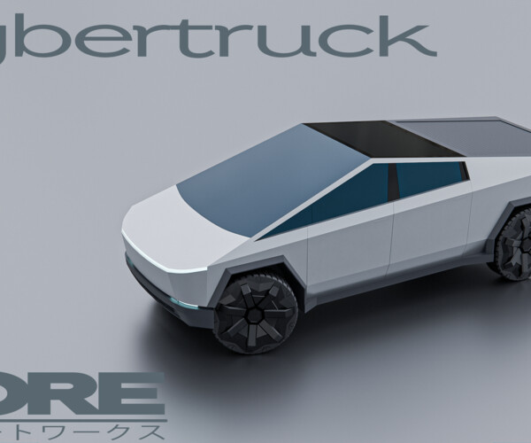 ArtStation - Cybertruck | Resources