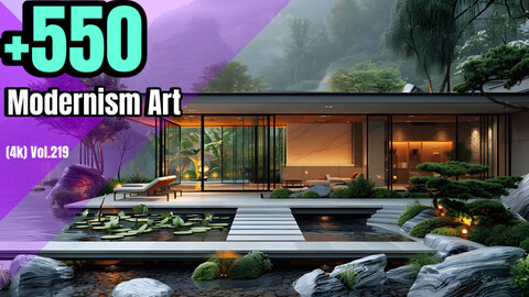 +550 Modernism art Concept 4k