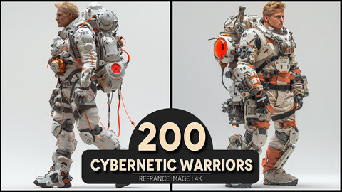 Cybernetic Warriors 4K Reference/Concept Images