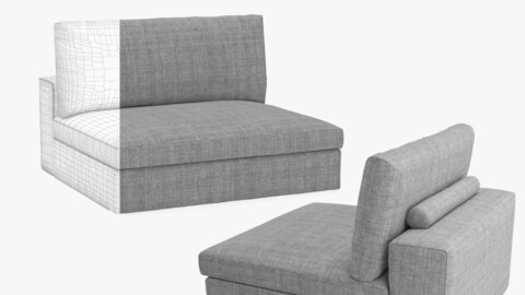 Clarence Sofa Moduler Part 05 3D Model