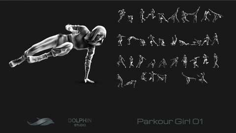 Parkour Girl 01