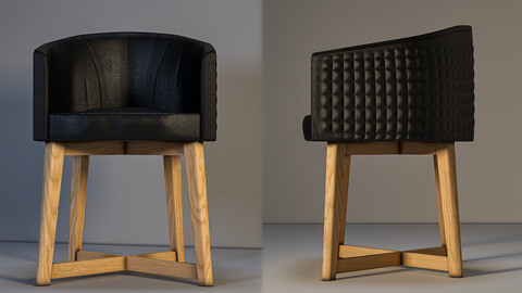 Quilted Leather Chair