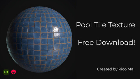 Pool Tile Texture (Free download)