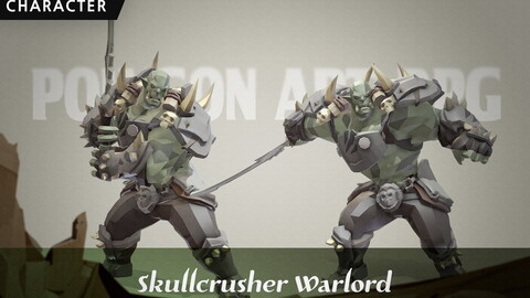 [Polygon Art RPG] Skullcrusher Warlord