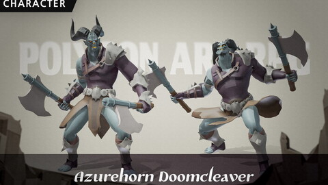 [Polygon Art RPG] Azurehorn Doomcleaver