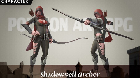 [Polygon Art RPG] Shadowveil Archer