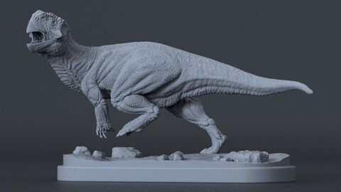 Psittacosaurus 3 for 3D Printing