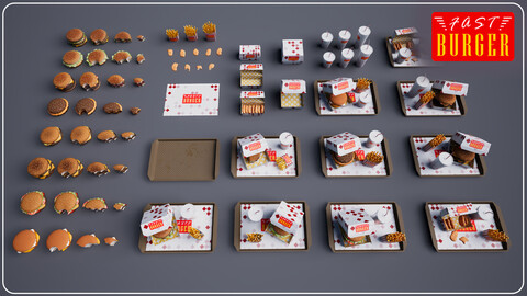 Fast Burger Package - Vol 1