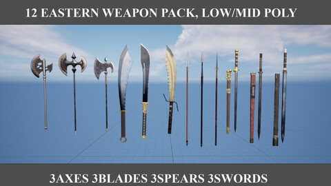 Melee Weapon Pack/Eastern Style