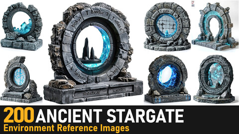 Ancient Stargates|4K Reference Images