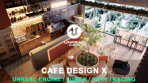 Cafe Design X for Unreal Engine