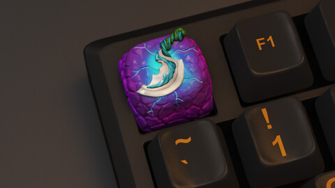 Blink Dagger Artisan Keycap