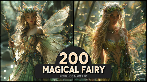 Magical Fairy 4K Reference/Concept Images