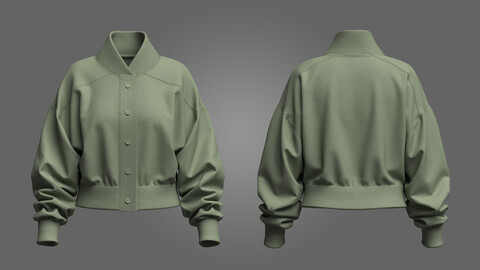 Female Jacket _3D Model