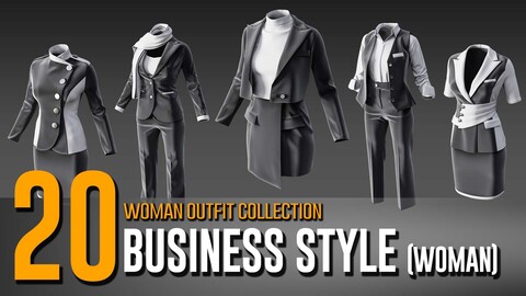 20 Woman's Business Style Wear Collection- VOL 16