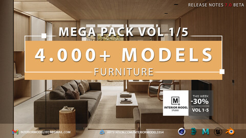 4000+ Models furniture | Vol 1/5