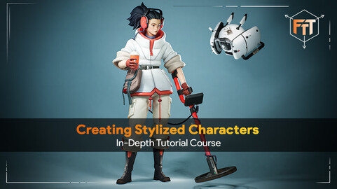 Creating Stylized Characters - in-Depth Tutorial Course