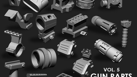 Gun Parts IMM Brush Pack 19 in One Vol. 5