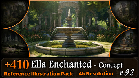 410 Ella Enchanted Concept Reference Pack | 4K | v.92