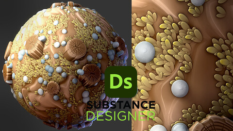 Stylized Forest Ground - Substance 3D Designer