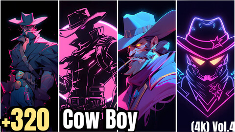 +320 Cow boy Concept (4k)