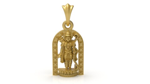 Rama Pendant 3Dprint file-2