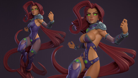 Starfire, 3D Print STL