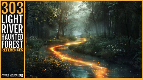 303 Light River in Haunted Forest