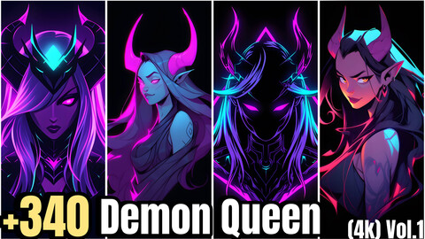 +340 Demon queen Concept (4k)