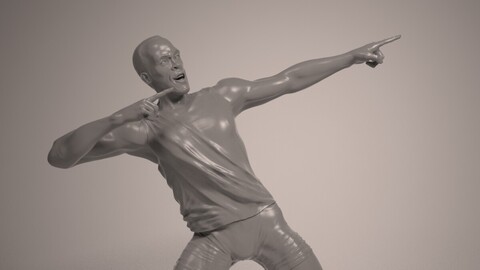 Usain Bolt 3d Print