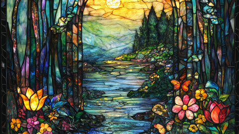 Enchanted Stained Glass