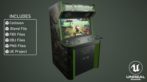 Retro Arcade Machine - 03