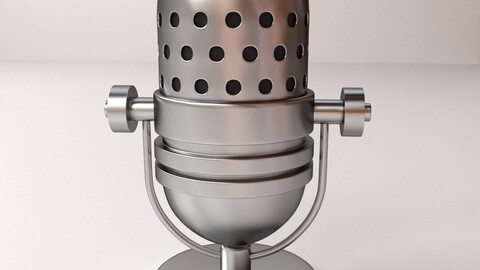 Retro Microphone