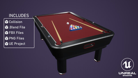 Classic Billiard Table