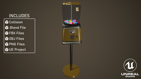 Classic Gumball Machine