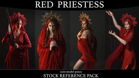 X120 Red Priestess - Stock Model Reference Pack