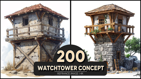 Watchtower Concept 4K Reference/Concept Images