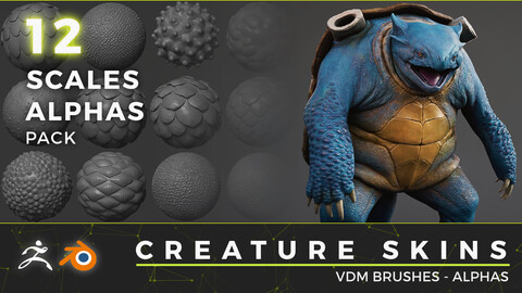 Creature Skins - VDM Brushes and Alphas