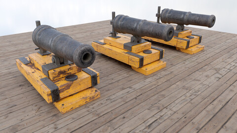 Naval Pirate Ship Cannon