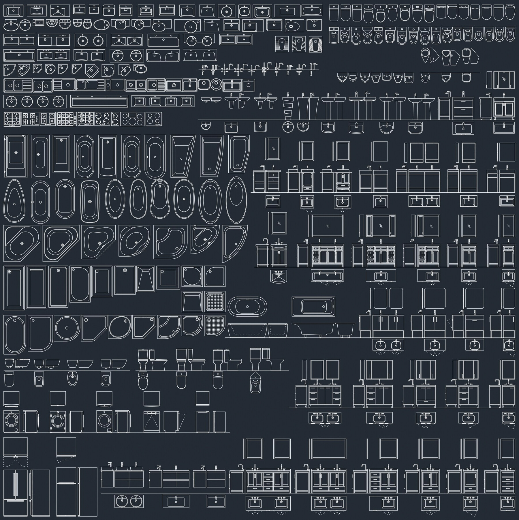 ArtStation - AutoCAD Dynamic Blocks (+1700) - The Adam | Tutorials