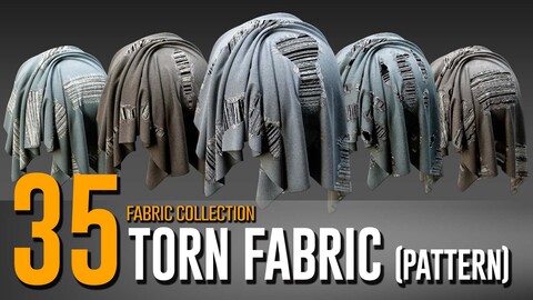 35 Torn Fabric Collection- VOL 09