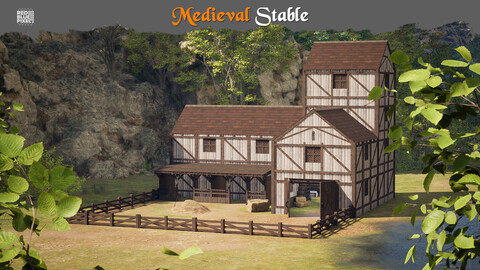 Medieval Horse Stable