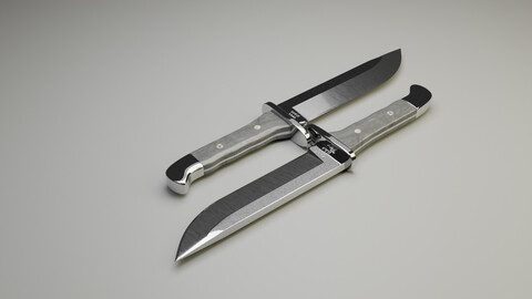 Knife 3D Model