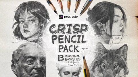 CRISP Pencil Pack by COFE | Procreate